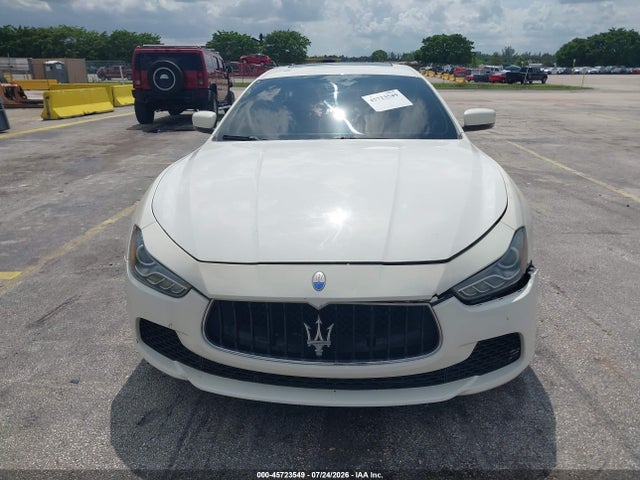 Продажа на аукционе авто 2014 Maserati Ghibli, vin: ZAM57XSA4E1128142, номер лота: 45723549