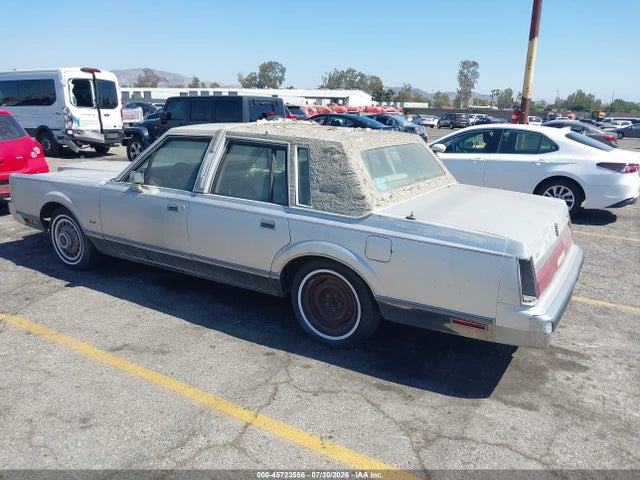 Продажа на аукционе авто 1985 Lincoln Town Car, vin: 1LNBP96F1FY763221, номер лота: 45723556