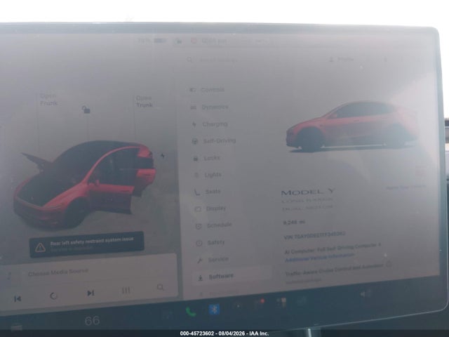 Продаж на аукціоні авто 2026 Tesla Model Y All-wheel Drive/long Range Launch Series/premium All-wheel Drive, vin: 7SAYGDEE1TF345363, номер лоту: 45723602