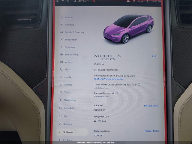 Tesla Model X 100d/75d/p100d 2018 5YJXCBE27JF102233 Image 18