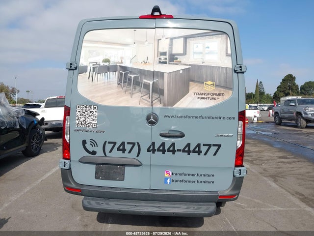 W1Y4NBHYXRT166672 Mercedes-Benz Sprinter 2500 Standard Roof 4-cyl Diesel Ho