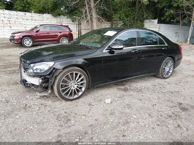 45723632 :رقم المزاد ، WDDUG8CB3FA076698 vin ، 2015 Mercedes-benz S 550 مزاد بيع
