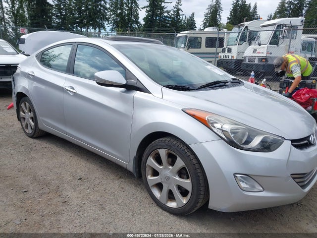 45723634 :رقم المزاد ، KMHDH4AE4DU690809 vin ، 2013 Hyundai Elantra Limited مزاد بيع