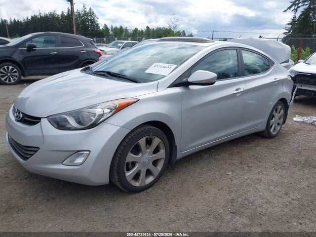 45723634 :رقم المزاد ، KMHDH4AE4DU690809 vin ، 2013 Hyundai Elantra Limited مزاد بيع