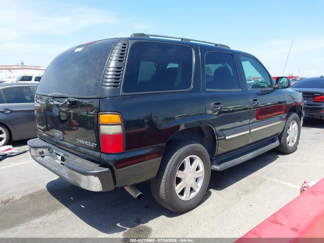 2005 Chevrolet Tahoe Ls მანქანა იყიდება აუქციონზე, vin: 1GNEC13V25R142550, აუქციონის ნომერი: 45723668
