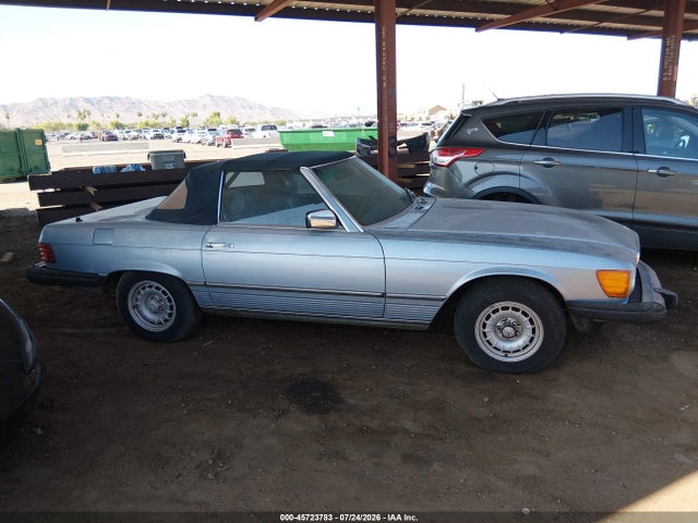 1984 Mercedes-benz 380 Sl მანქანა იყიდება აუქციონზე, vin: WDBBA45A9EA008418, აუქციონის ნომერი: 45723783