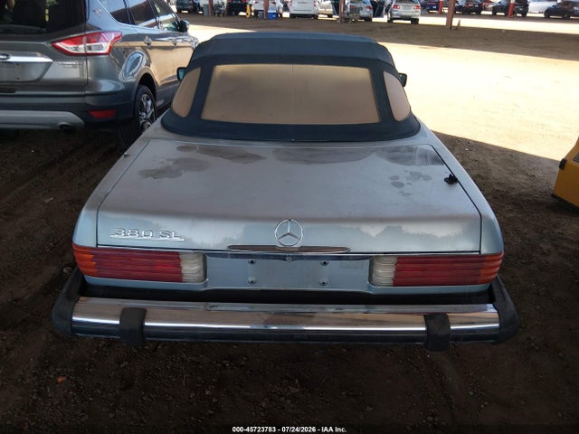 1984 Mercedes-benz 380 Sl მანქანა იყიდება აუქციონზე, vin: WDBBA45A9EA008418, აუქციონის ნომერი: 45723783