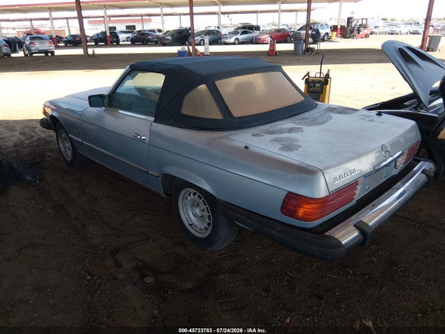 1984 Mercedes-benz 380 Sl მანქანა იყიდება აუქციონზე, vin: WDBBA45A9EA008418, აუქციონის ნომერი: 45723783