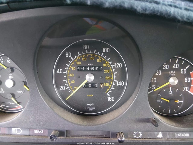 1984 Mercedes-benz 380 Sl მანქანა იყიდება აუქციონზე, vin: WDBBA45A9EA008418, აუქციონის ნომერი: 45723783