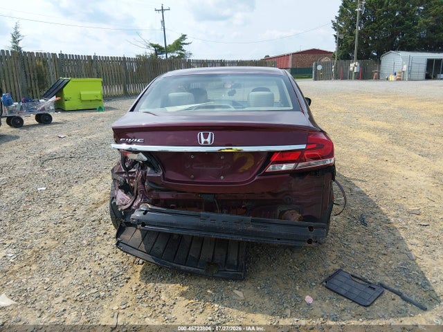 2015 Honda Civic Ex მანქანა იყიდება აუქციონზე, vin: 19XFB2F81FE227839, აუქციონის ნომერი: 45723806