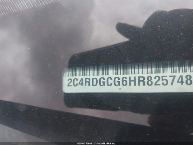Продажа на аукционе авто 2017 Dodge Grand Caravan Sxt, vin: 2C4RDGCG6HR825748, номер лота: 45723842