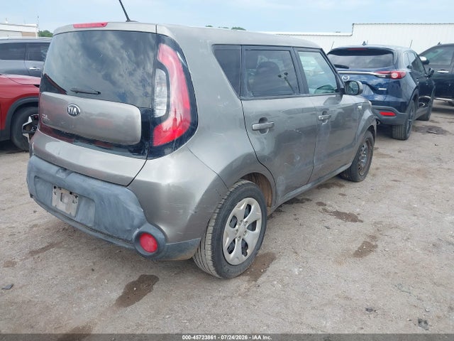 2014 Kia Soul მანქანა იყიდება აუქციონზე, vin: KNDJN2A26E7043631, აუქციონის ნომერი: 45723861