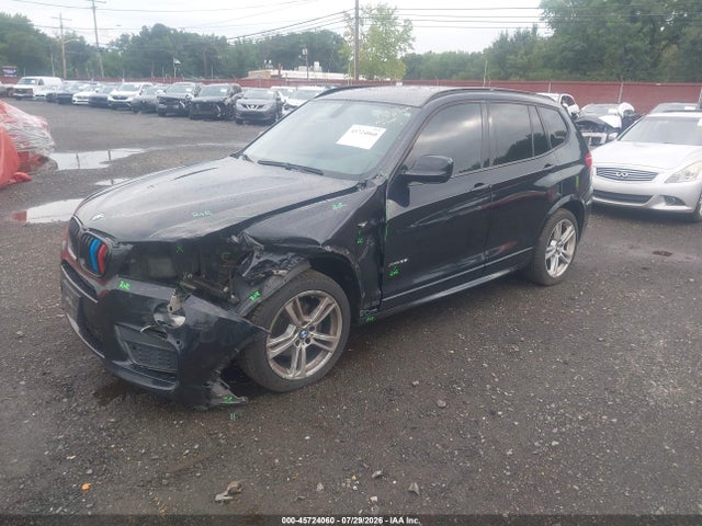 2013 Bmw X3 Xdrive35i მანქანა იყიდება აუქციონზე, vin: 5UXWX7C54DL979823, აუქციონის ნომერი: 45724060