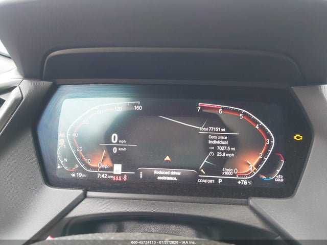 45724110 :رقم المزاد ، WBA53AK03N7K43331 vin ، 2022 Bmw 228 Gran Coupe I Sdrive مزاد بيع