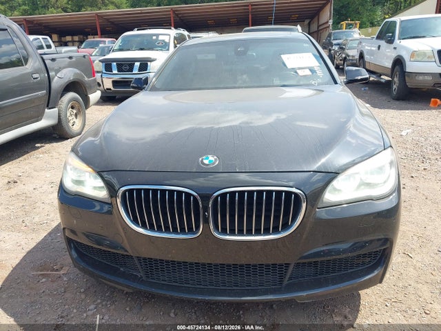2014 Bmw 750 I მანქანა იყიდება აუქციონზე, vin: WBAYE8C53ED135982, აუქციონის ნომერი: 45724134