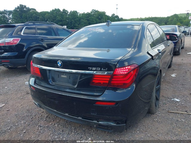 2014 Bmw 750 I მანქანა იყიდება აუქციონზე, vin: WBAYE8C53ED135982, აუქციონის ნომერი: 45724134