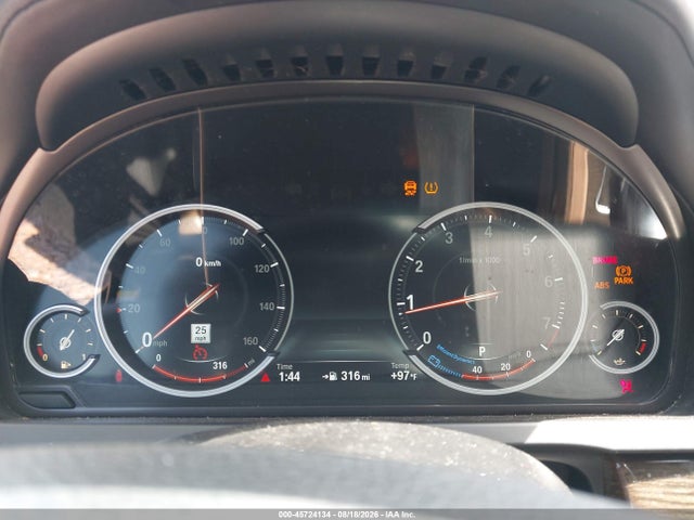 2014 Bmw 750 I მანქანა იყიდება აუქციონზე, vin: WBAYE8C53ED135982, აუქციონის ნომერი: 45724134