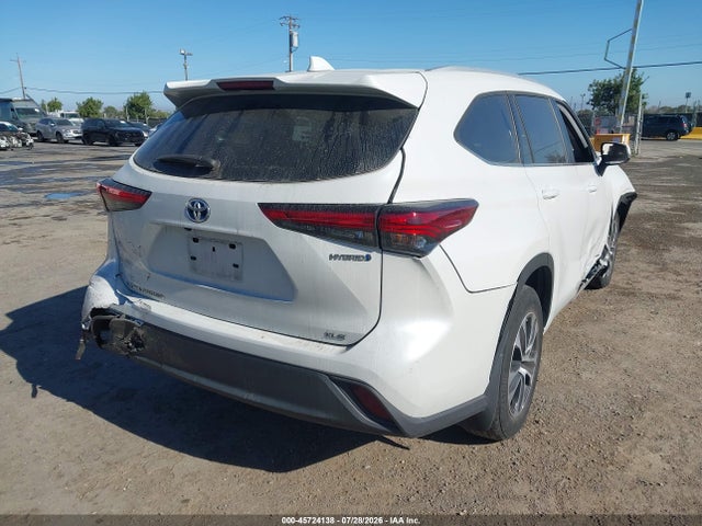 5TDKBRCH3PS598214 Toyota Highlander Hybrid Xle