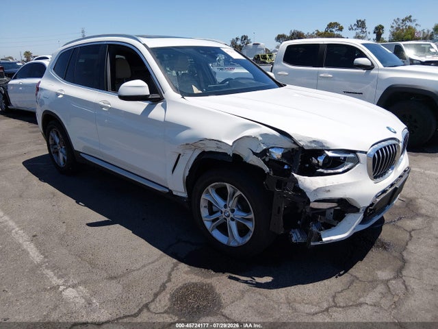 2021 Bmw X3 Sdrive30i მანქანა იყიდება აუქციონზე, vin: 5UXTY3C07M9E60407, აუქციონის ნომერი: 45724177