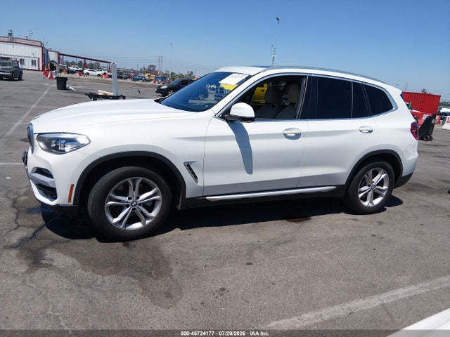 45724177 :رقم المزاد ، 5UXTY3C07M9E60407 vin ، 2021 Bmw X3 Sdrive30i مزاد بيع