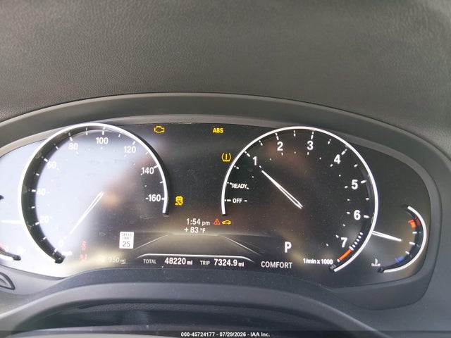 45724177 :رقم المزاد ، 5UXTY3C07M9E60407 vin ، 2021 Bmw X3 Sdrive30i مزاد بيع