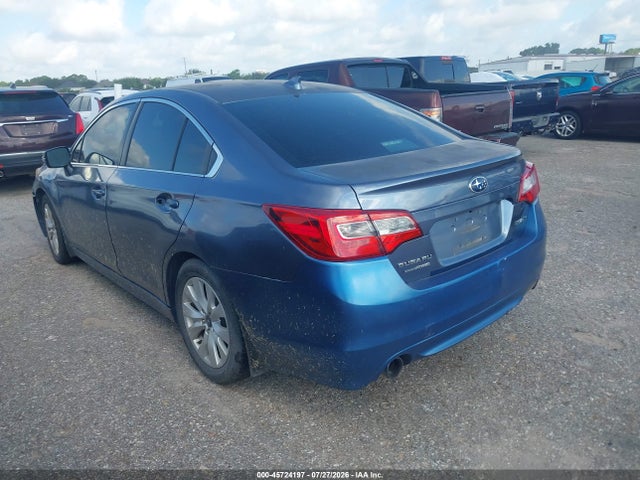 Продаж на аукціоні авто 2016 Subaru Legacy 2.5i Premium, vin: 4S3BNAF67G3010853, номер лоту: 45724197