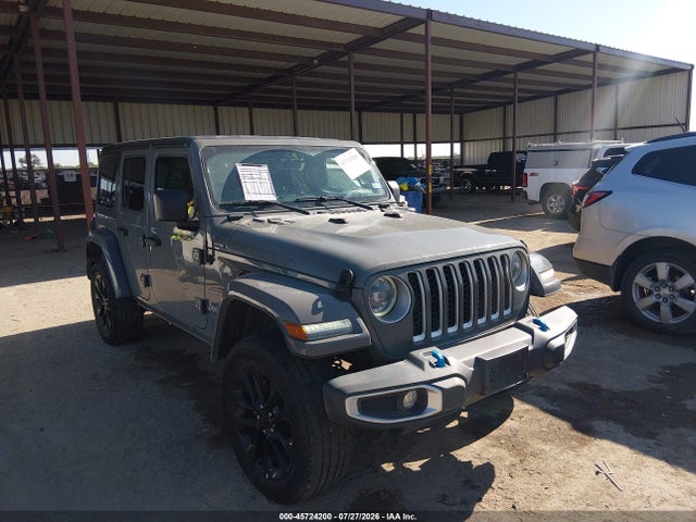 Продажа на аукционе авто 2023 Jeep Wrangler 4xe Sahara 4x4, vin: 1C4JJXP65PW703072, номер лота: 45724200