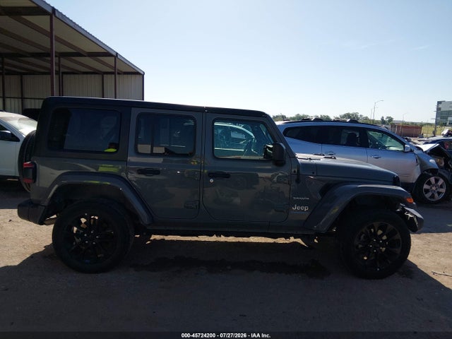 Продажа на аукционе авто 2023 Jeep Wrangler 4xe Sahara 4x4, vin: 1C4JJXP65PW703072, номер лота: 45724200