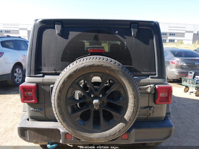 Продажа на аукционе авто 2023 Jeep Wrangler 4xe Sahara 4x4, vin: 1C4JJXP65PW703072, номер лота: 45724200