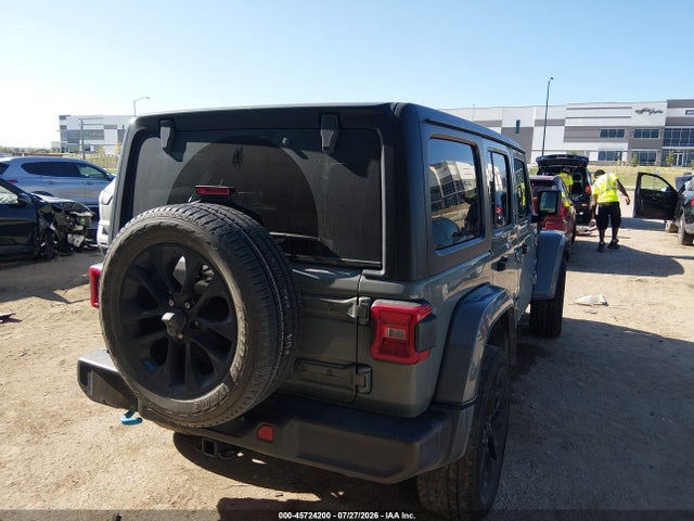 Продажа на аукционе авто 2023 Jeep Wrangler 4xe Sahara 4x4, vin: 1C4JJXP65PW703072, номер лота: 45724200