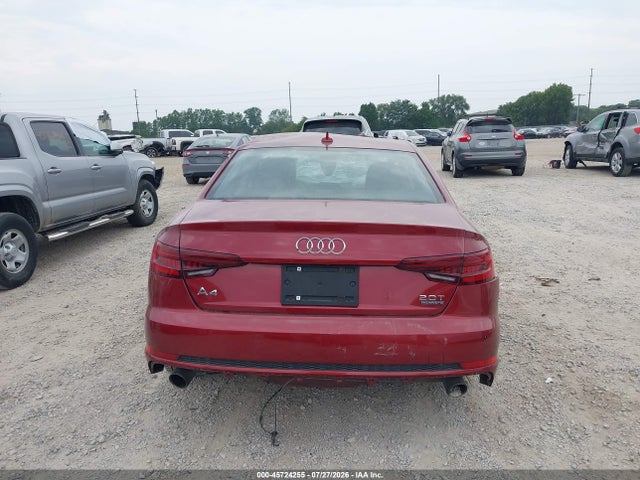 Aukcja sprzedaży 2018 Audi A4 2.0t Premium/2.0t Tech Premium, vin: WAUENAF48JA112853, numer aukcji: 45724255