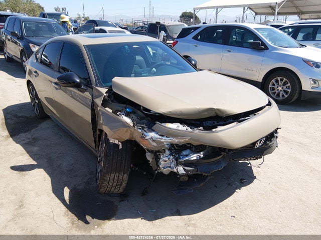 Auction sale of the 2025 Honda Civic Hybrid Sport Touring, vin: JHMFL4H94SX004749, lot number: 45724256