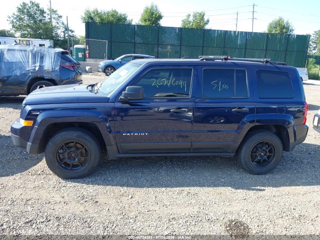 2017 Jeep Patriot Sport მანქანა იყიდება აუქციონზე, vin: 1C4NJPBA6HD102425, აუქციონის ნომერი: 45724285