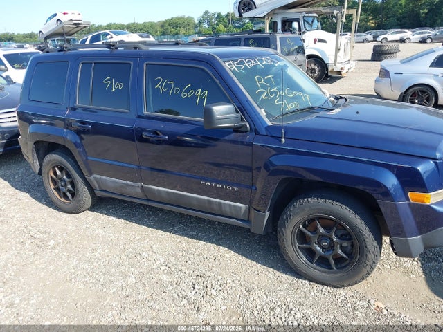 2017 Jeep Patriot Sport მანქანა იყიდება აუქციონზე, vin: 1C4NJPBA6HD102425, აუქციონის ნომერი: 45724285