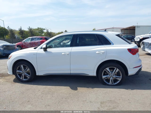 Продажа на аукционе авто 2020 Audi Q3 Premium 45 Tfsi S Line Quattro Tiptronic, vin: WA1DECF30L1057068, номер лота: 45724392