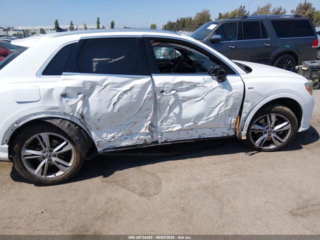 Продажа на аукционе авто 2020 Audi Q3 Premium 45 Tfsi S Line Quattro Tiptronic, vin: WA1DECF30L1057068, номер лота: 45724392