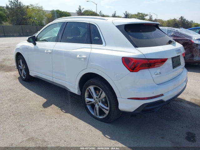 Продажа на аукционе авто 2020 Audi Q3 Premium 45 Tfsi S Line Quattro Tiptronic, vin: WA1DECF30L1057068, номер лота: 45724392