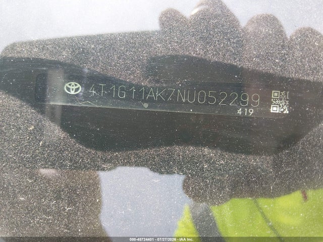 Toyota CAMRY SE 2022 4T1G11AK7NU052299 Image 9