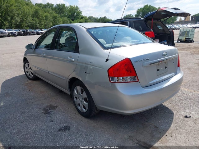2008 Kia Spectra Ex მანქანა იყიდება აუქციონზე, vin: KNAFE121685541329, აუქციონის ნომერი: 45724423