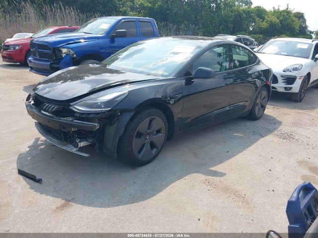 2021 Tesla Model 3 Standard Range Plus Rear-wheel Drive მანქანა იყიდება აუქციონზე, vin: 5YJ3E1EA1MF027415, აუქციონის ნომერი: 45724439
