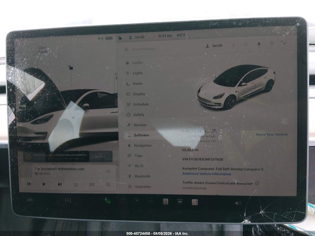 Aukcja sprzedaży 2022 Tesla Model 3 Long Range Dual Motor All-wheel Drive, vin: 5YJ3E1EB3NF327936, numer aukcji: 45724458