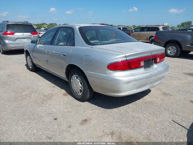 45724519 :رقم المزاد ، 2G4WS52J021258707 vin ، 2002 Buick Century Custom مزاد بيع