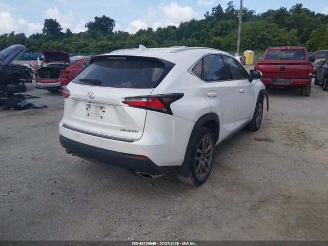 45724546 :رقم المزاد ، JTJYARBZ7G2039924 vin ، 2016 Lexus Nx 200t مزاد بيع