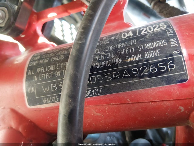 BMW G310 Gs 2025 WB30G3305SRA92656 Image 10