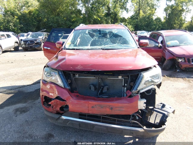 2017 Nissan Pathfinder Platinum/s/sl/sv მანქანა იყიდება აუქციონზე, vin: 5N1DR2MM8HC607107, აუქციონის ნომერი: 45724598