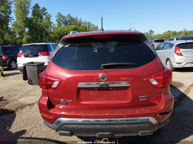2017 Nissan Pathfinder Platinum/s/sl/sv მანქანა იყიდება აუქციონზე, vin: 5N1DR2MM8HC607107, აუქციონის ნომერი: 45724598