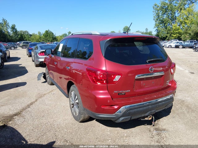 2017 Nissan Pathfinder Platinum/s/sl/sv მანქანა იყიდება აუქციონზე, vin: 5N1DR2MM8HC607107, აუქციონის ნომერი: 45724598