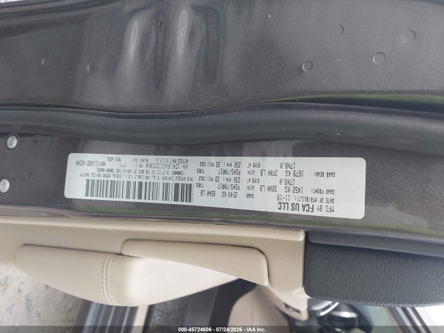 Продажа на аукционе авто 2020 Jeep Grand Cherokee Laredo E 4x4, vin: 1C4RJFAG1LC193894, номер лота: 45724606