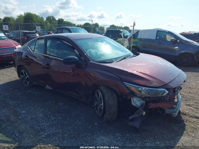 45724633 :رقم المزاد ، 3N1AB8CV3SY266614 vin ، 2025 Nissan Sentra Sv مزاد بيع