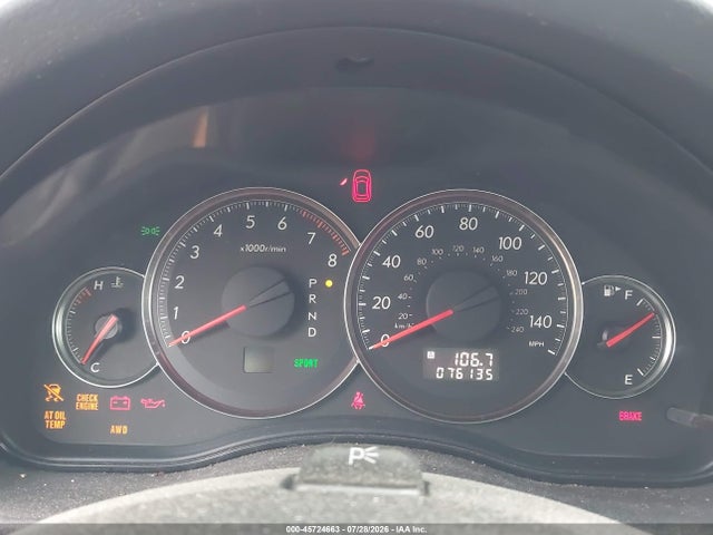 Продажа на аукционе авто 2009 Subaru Legacy 2.5i, vin: 4S3BL616097212245, номер лота: 45724663